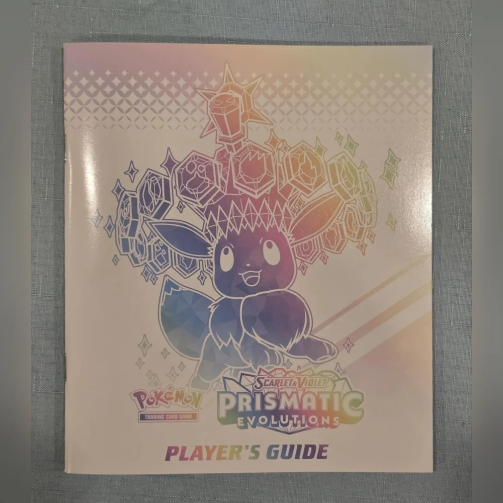 Pokémon Prismatic Evolution Eevee Card Binder with Base Cards and Players Guide - Picture 16 of 16